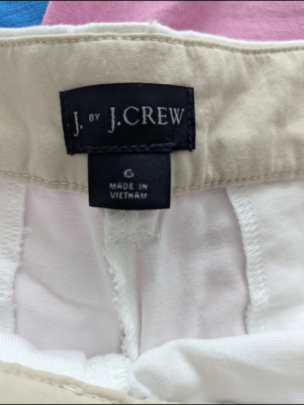 J. Crew White Shorts and T-shirt BUNDLE
